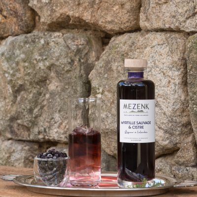 Myrtilles sauvages et Cistre - liqueur à l'alambic - 50cl - 25% vol